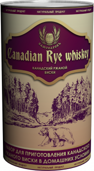 Канадский ржаной виски (Canadian Rye whiskey)
